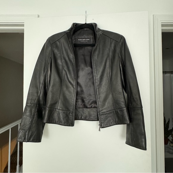 Andrew Marc Nordstrom leather jacket - Picture 3 of 9